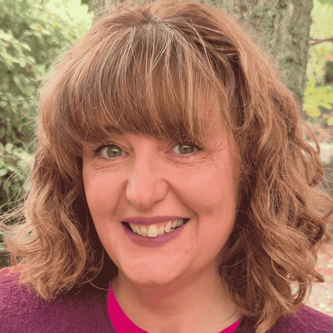 Portrait of Erin, founder of My Stick Style - passionate about creating stylish, supportive walking sticks.